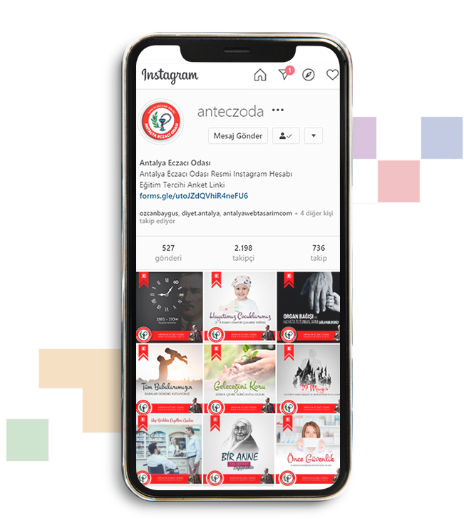 Antalya Eczacılar Odası Sosyal Medya Yönetimi
