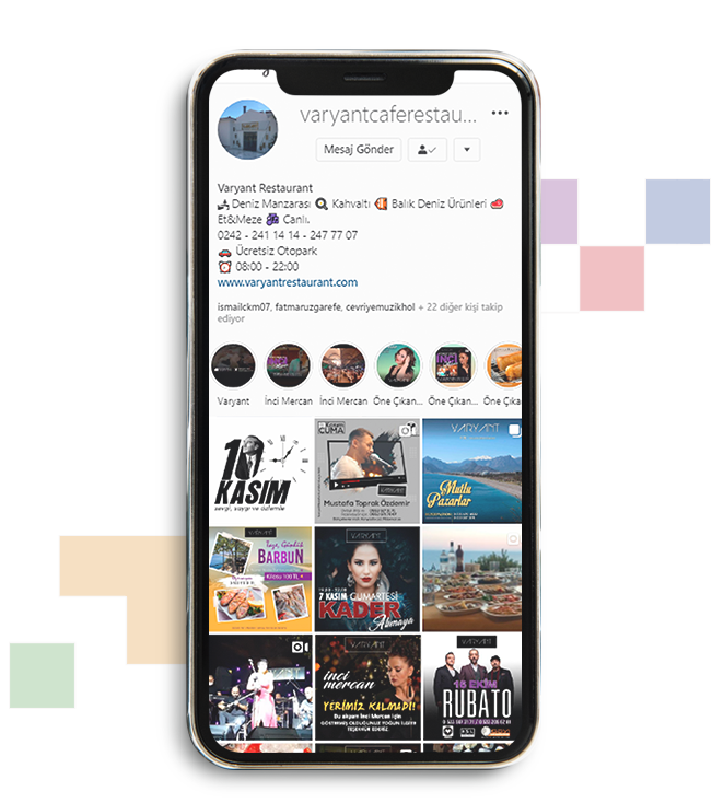 Varyant Restaurant Sosyal Medya Yönetimi