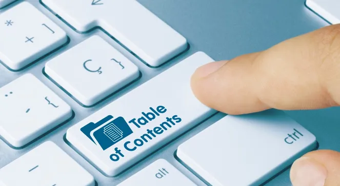 Table of Content Nedir ve Nasıl Yapılır?